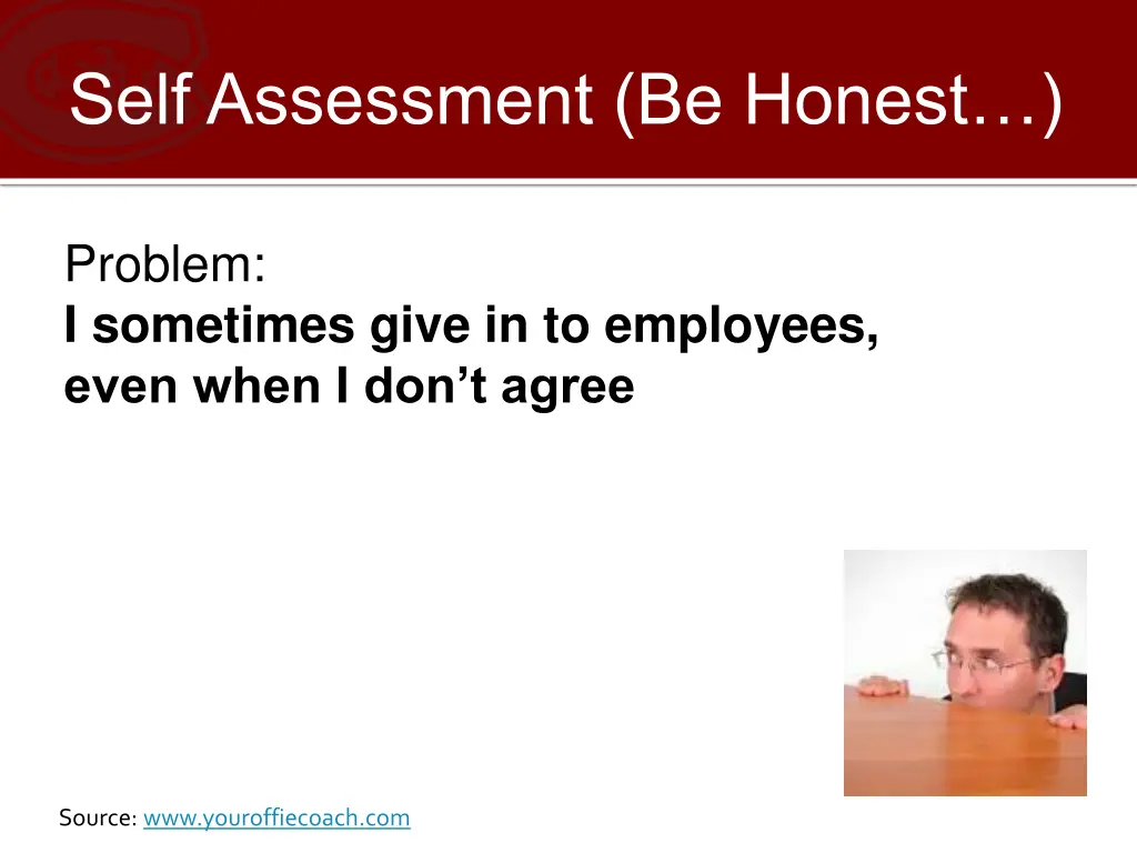 self assessment be honest 4