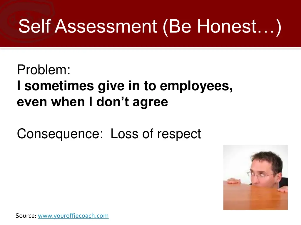 self assessment be honest 5