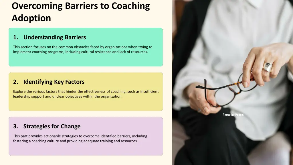 overcoming barriers to coaching adoption