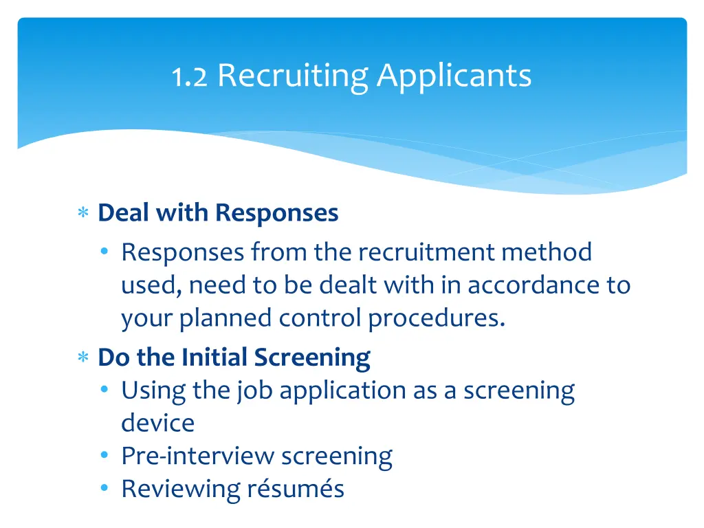 1 2 recruiting applicants 1