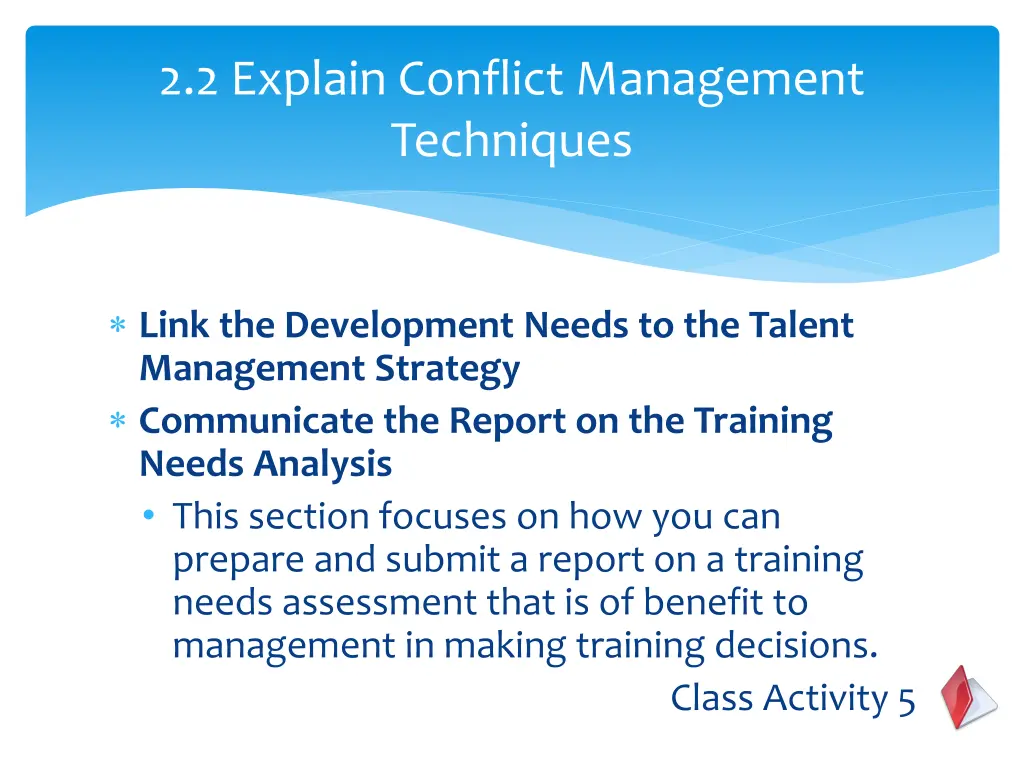 2 2 explain conflict management techniques 1