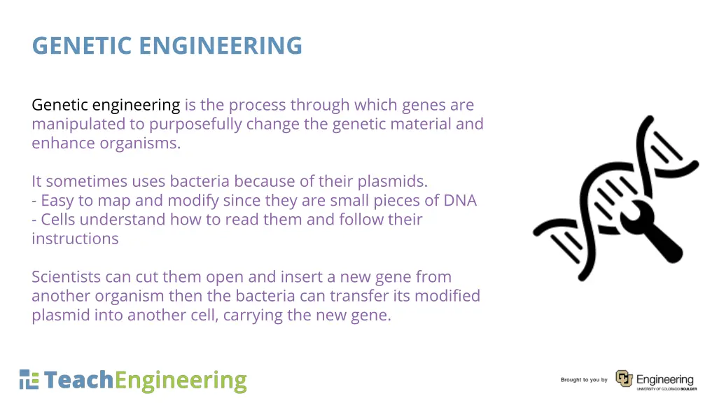 genetic engineering