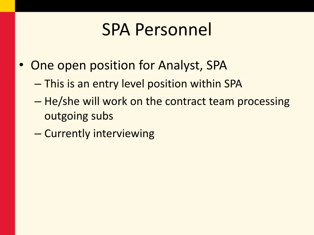 spa personnel