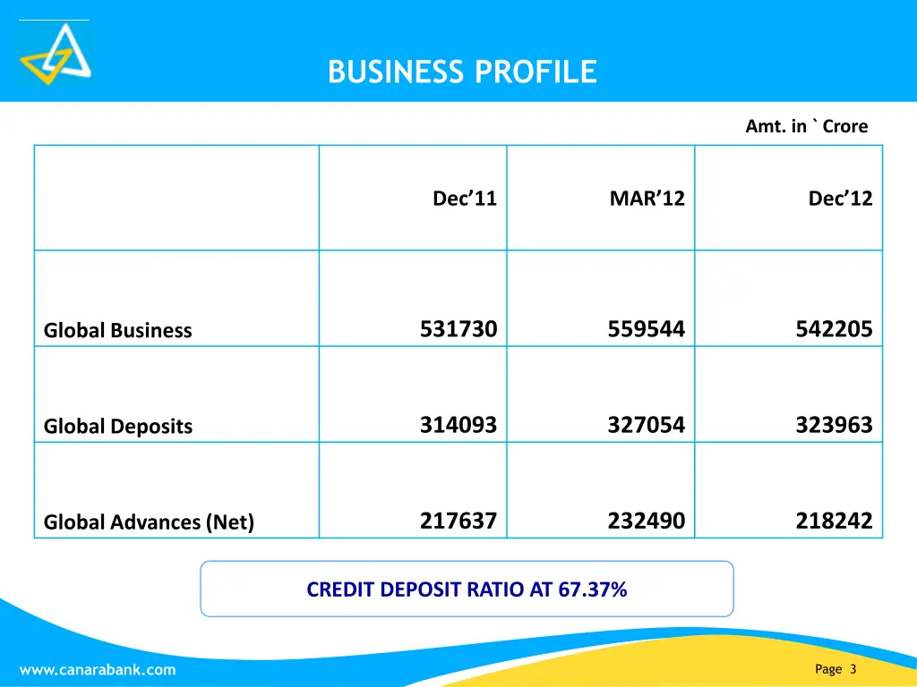 business profile