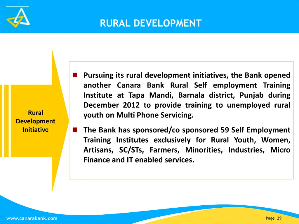 rural development
