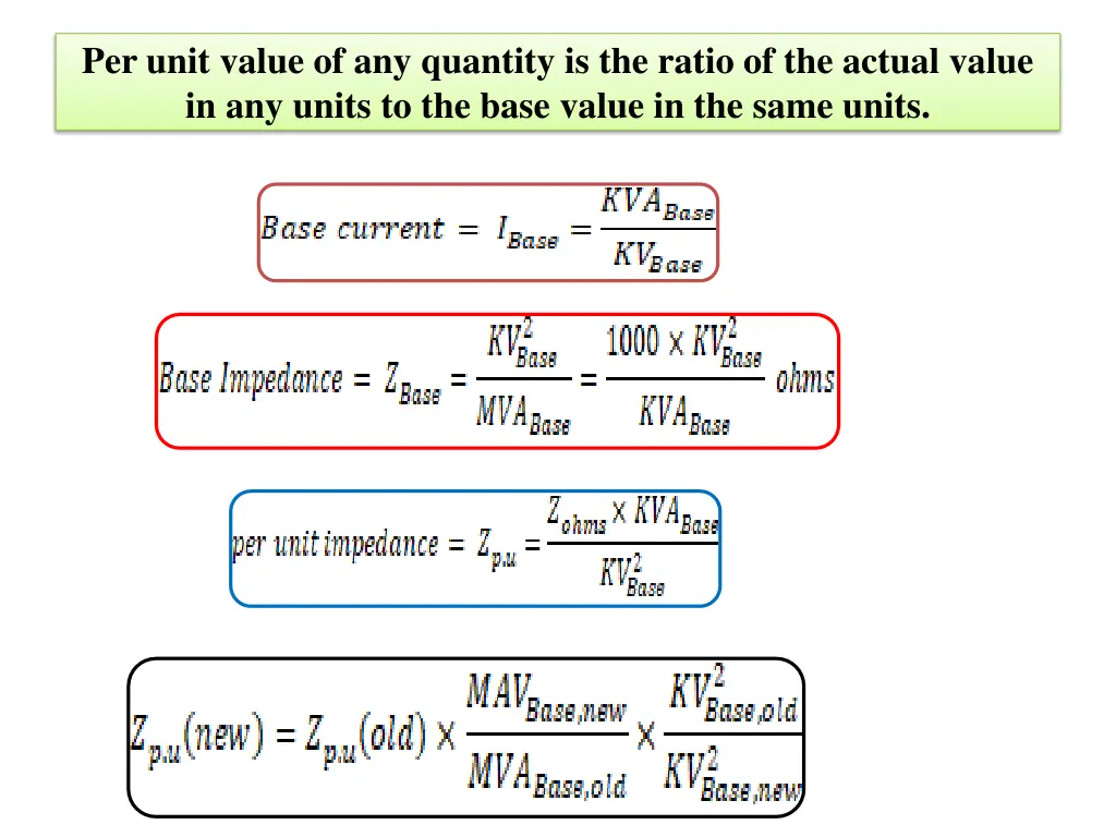 per unit value of any quantity is the ratio