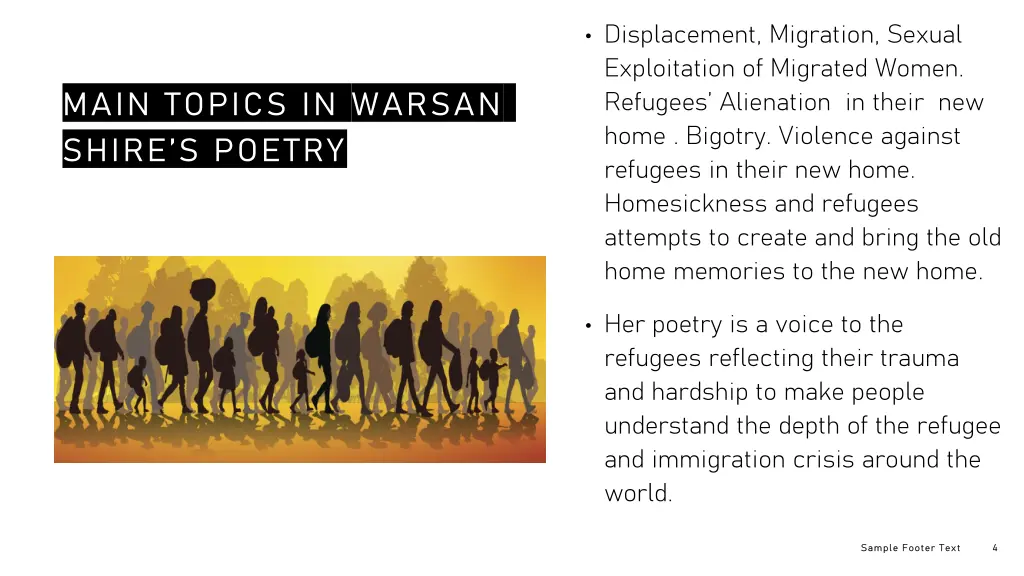 displacement migration sexual exploitation
