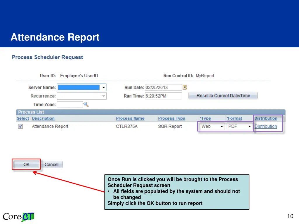 attendance report 2