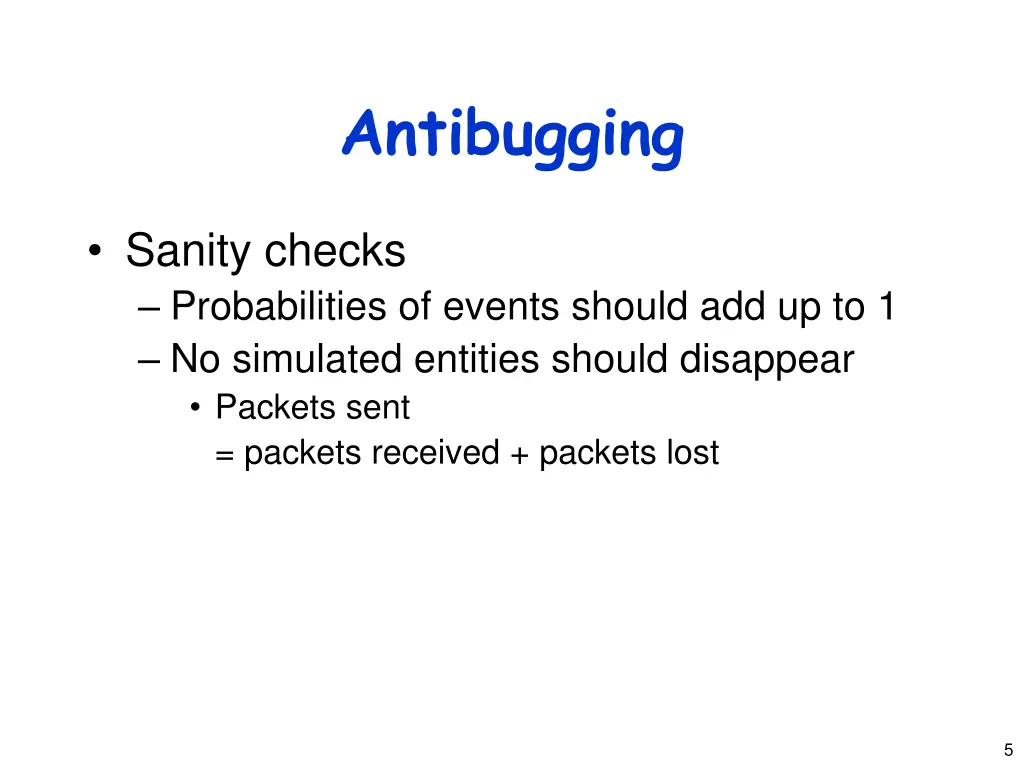 antibugging