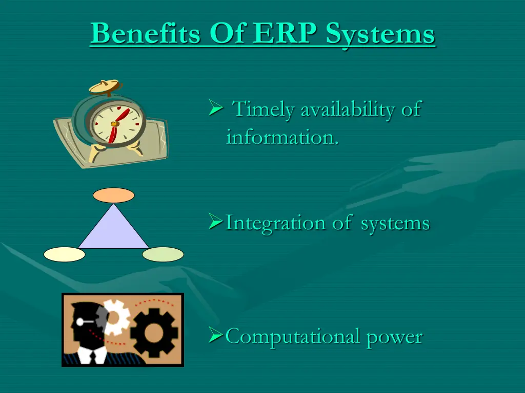 benefits of erp systems