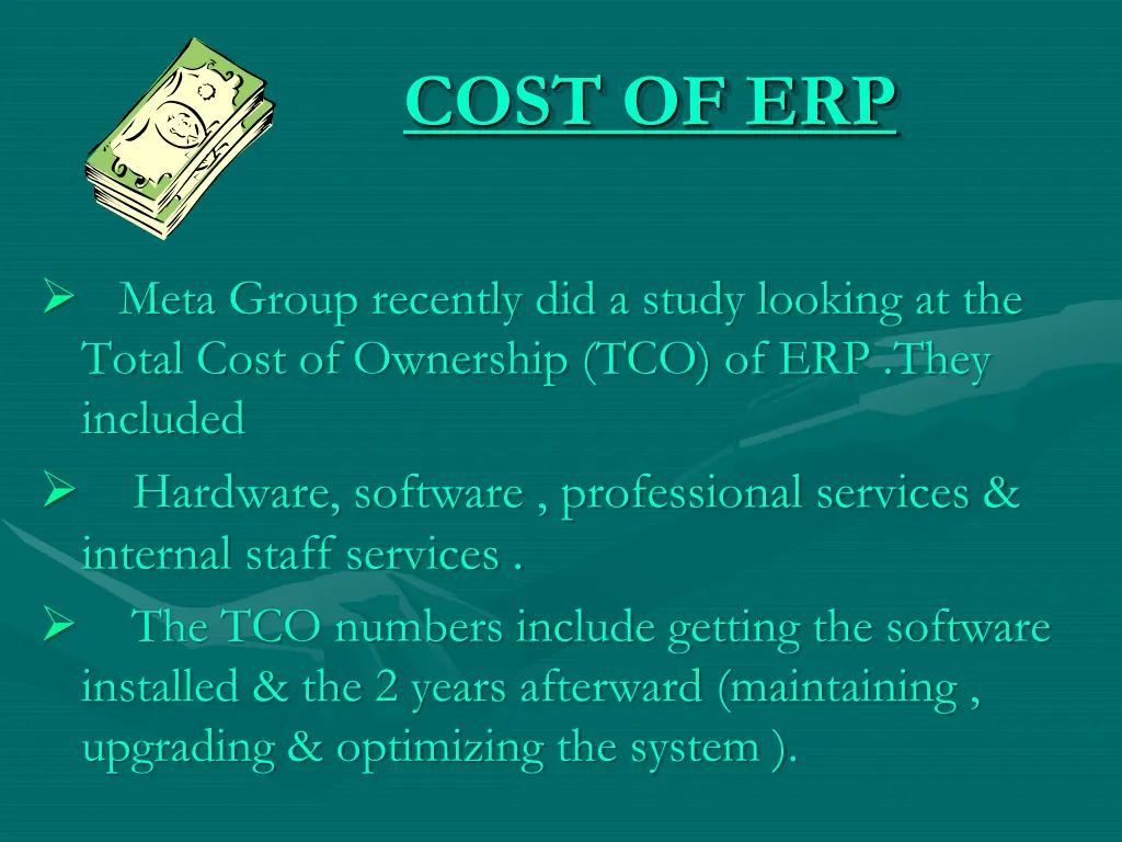cost of erp