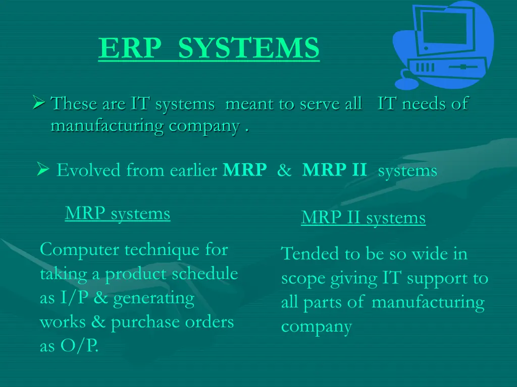 erp systems