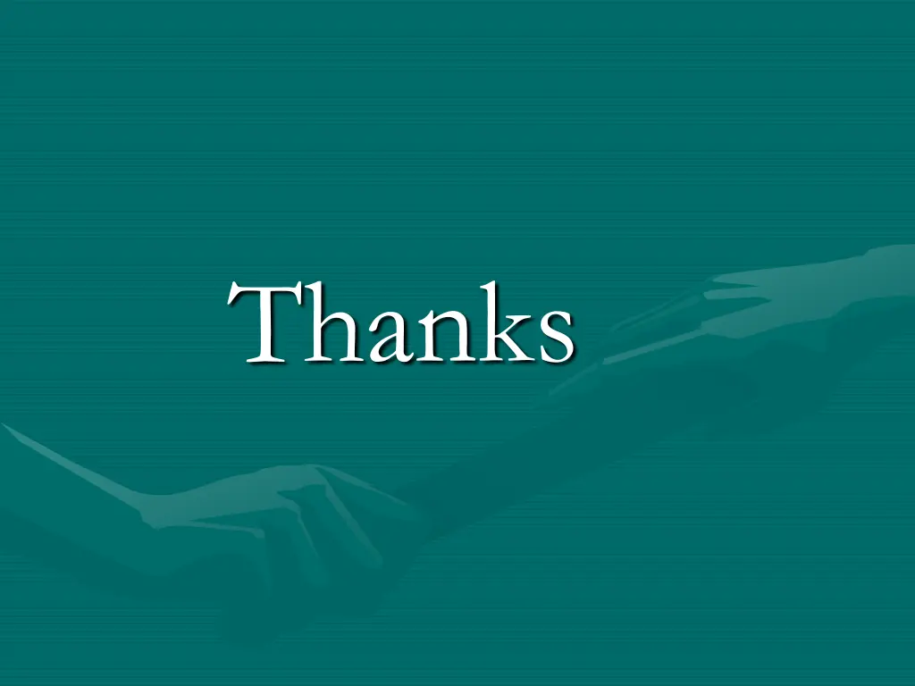 thanks