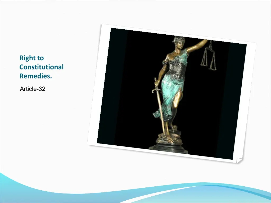 right to constitutional remedies