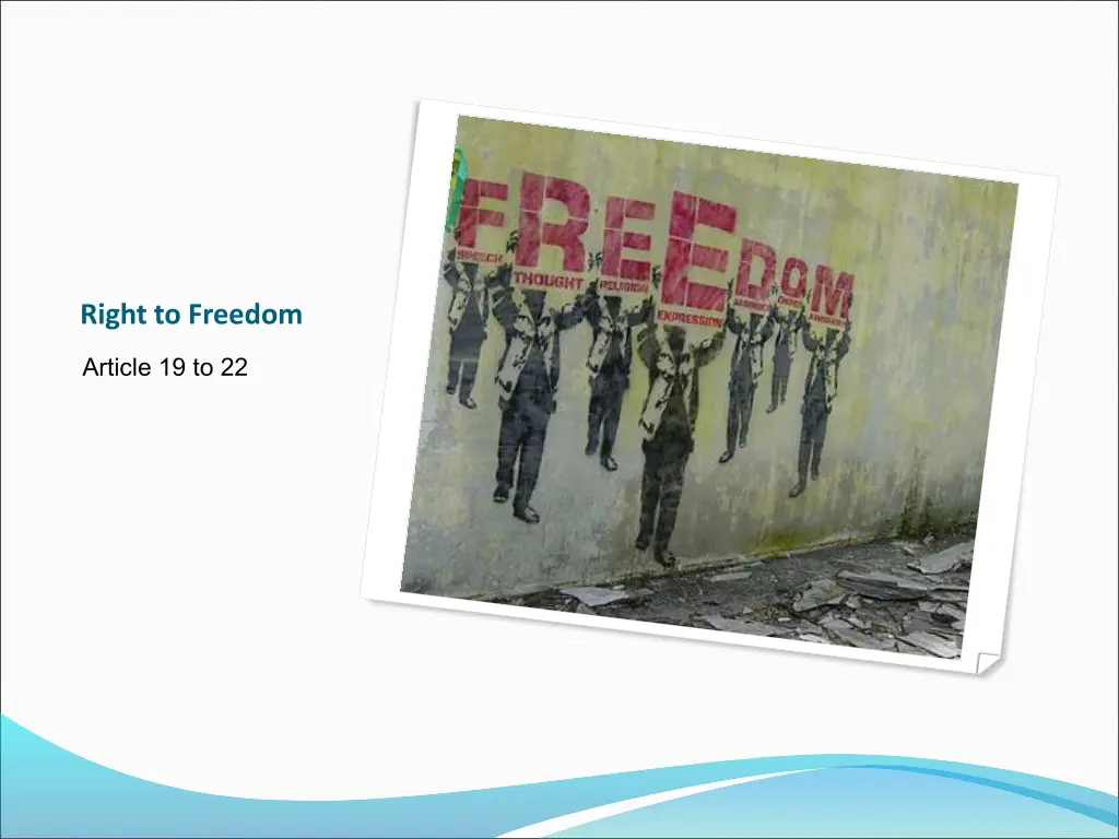 right to freedom
