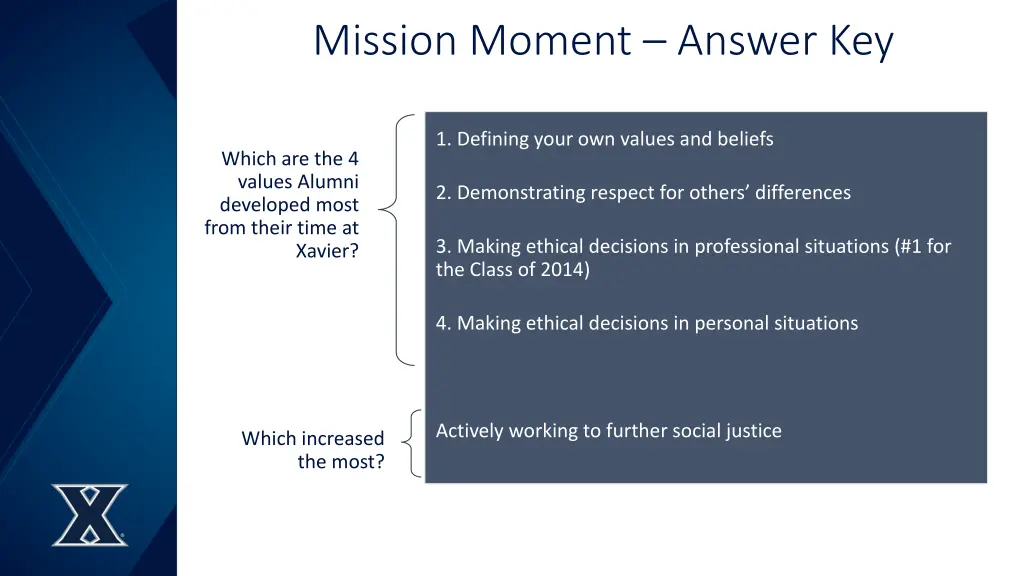 mission moment answer key