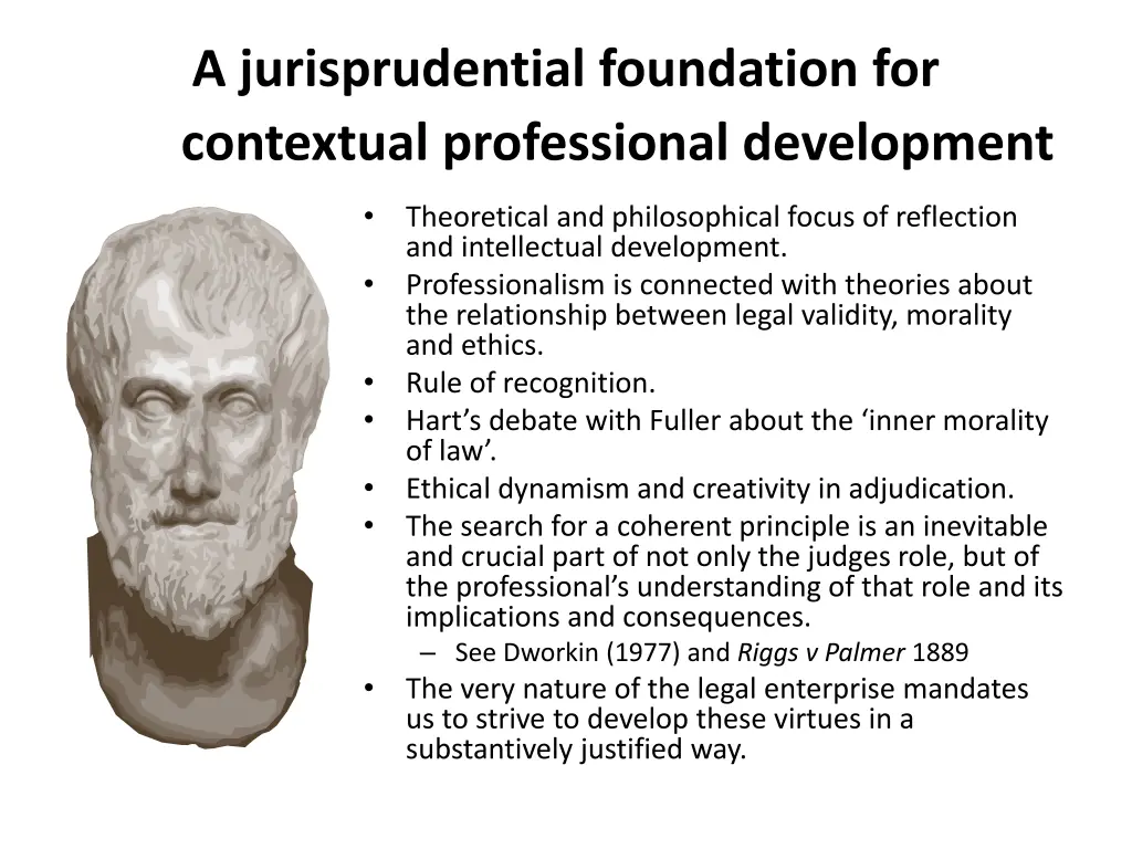 a jurisprudential foundation for contextual