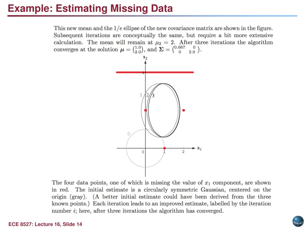 example estimating missing data 3