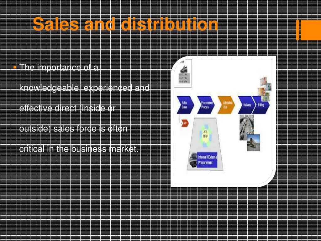 sales and distribution