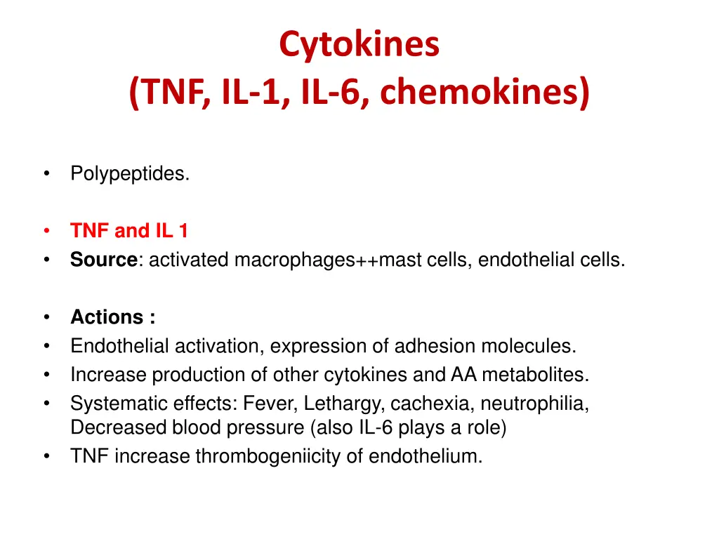 cytokines