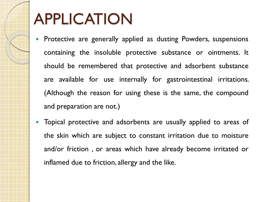 application