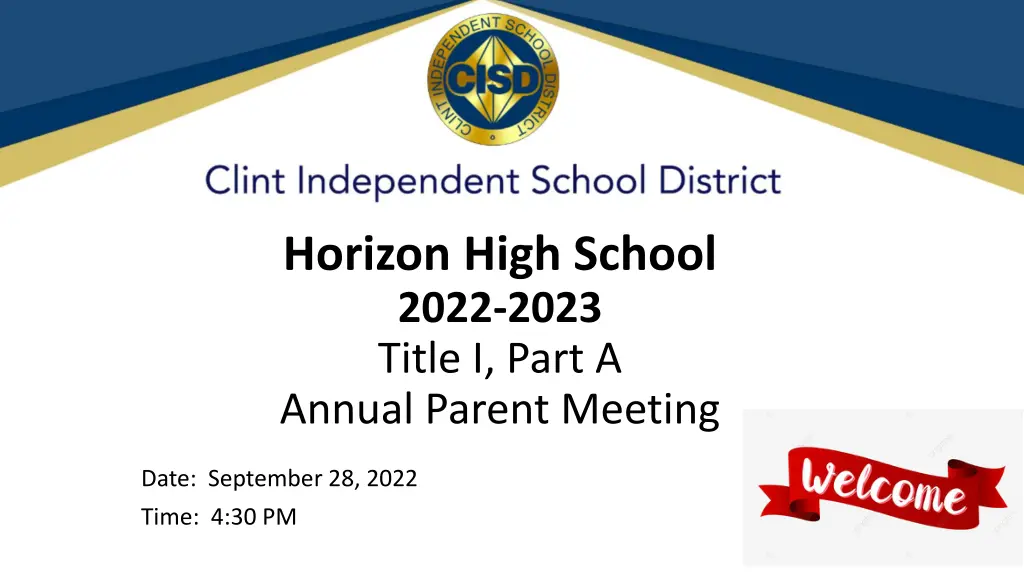 horizon high school 2022 2023 title i part