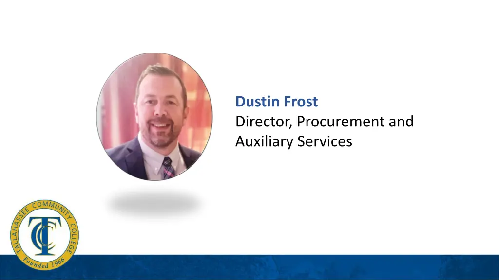 dustin frost director procurement and auxiliary