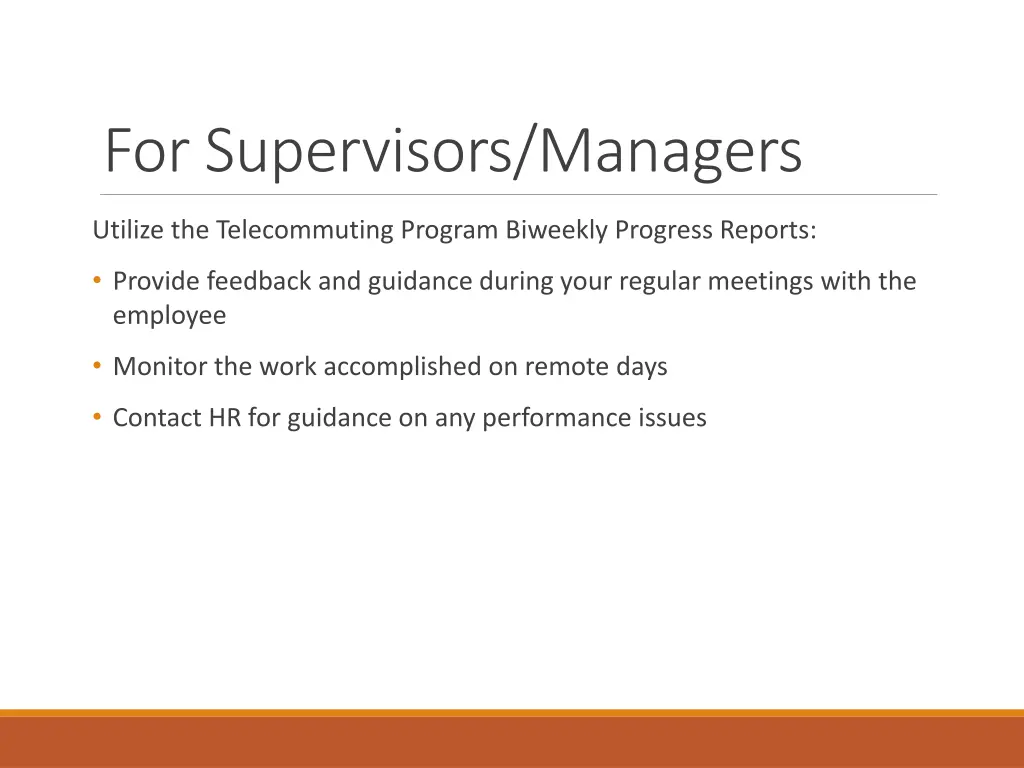 for supervisors managers 5