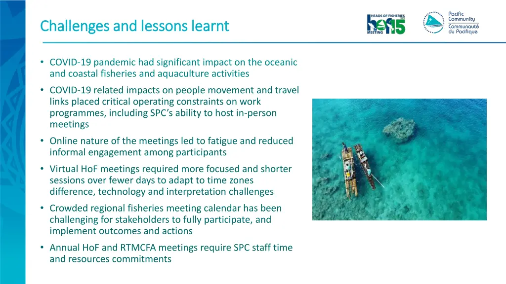 challenges and lessons learnt challenges