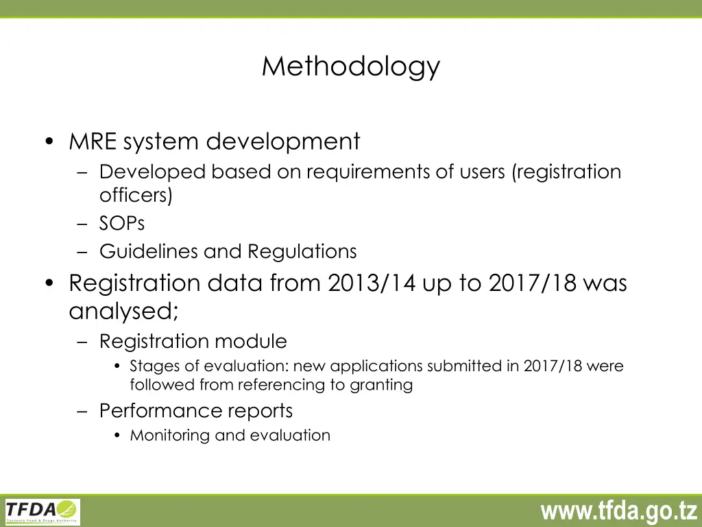 methodology
