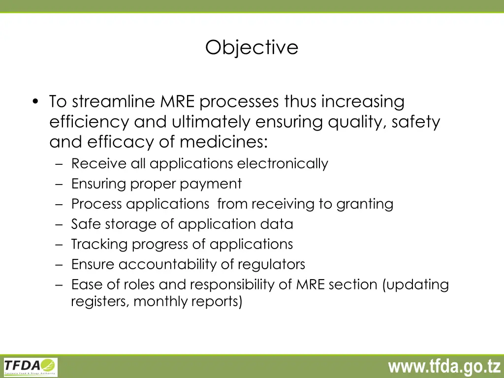 objective