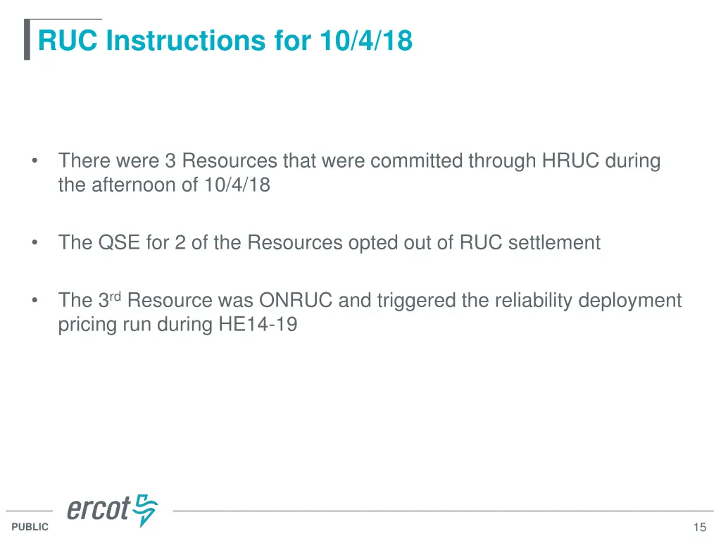 ruc instructions for 10 4 18