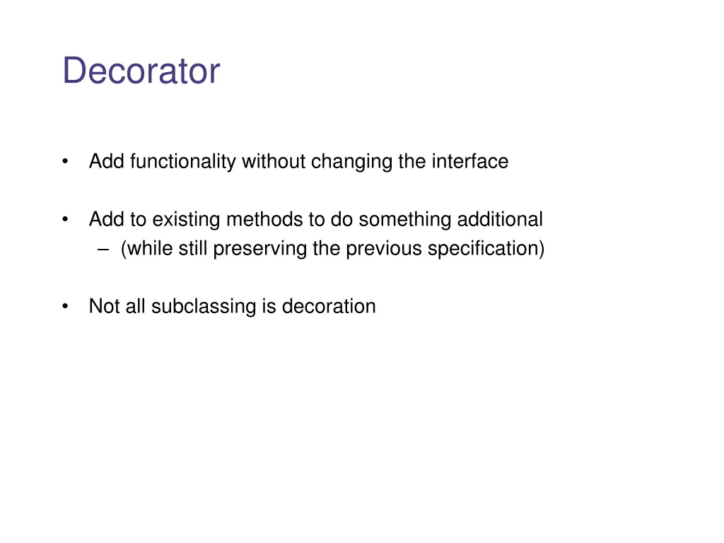 decorator