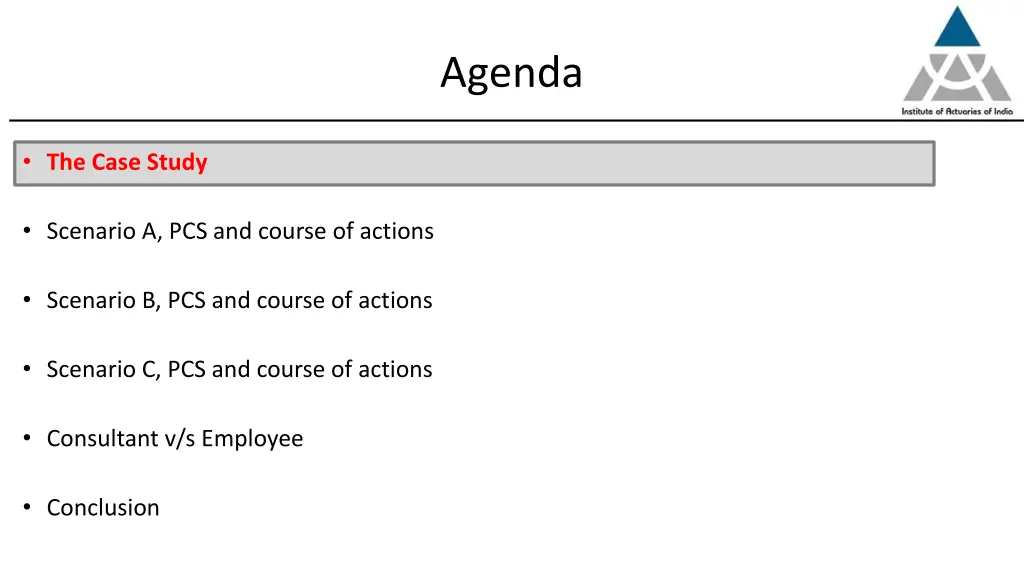 agenda 1
