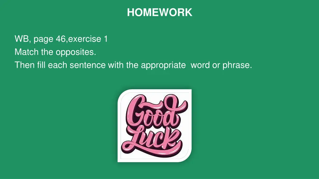 homework