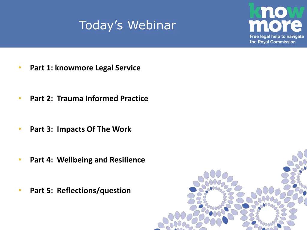 today s webinar