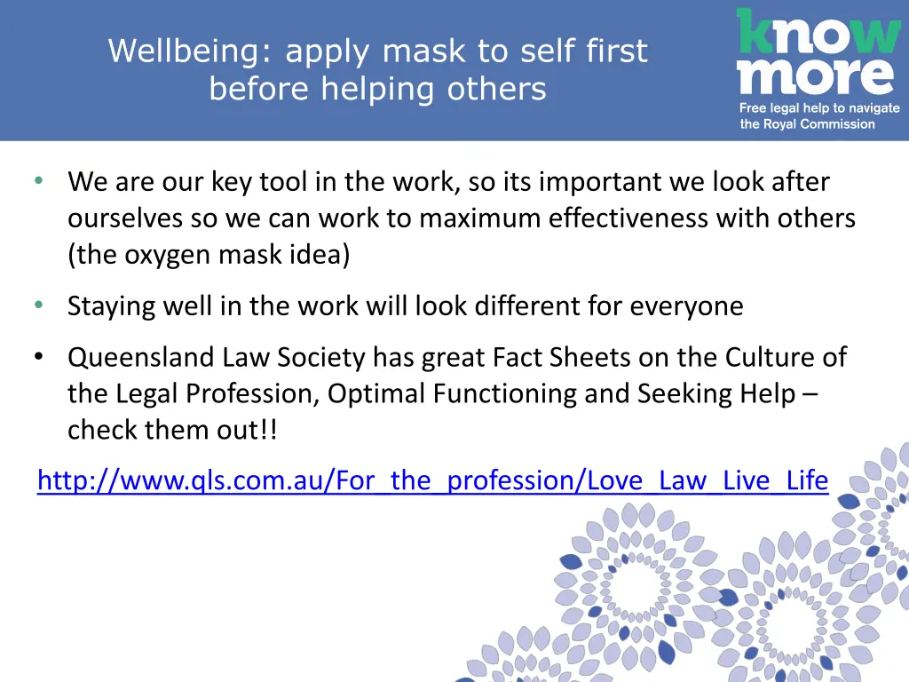 wellbeing apply mask to self first before helping