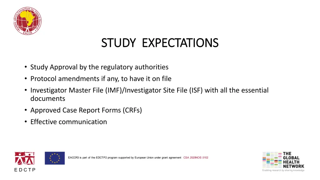 study expectations study expectations