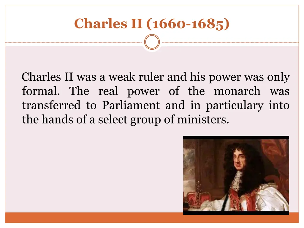 charles ii 1660 1685