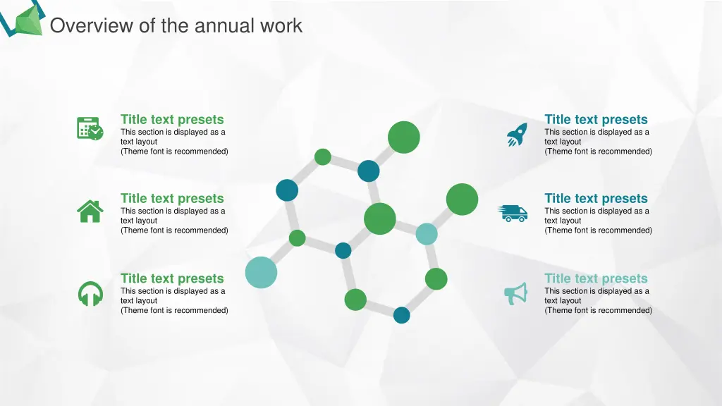overview of the annual work 2