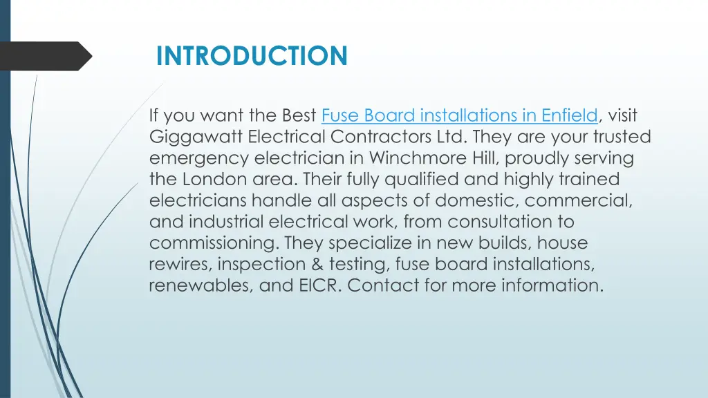 introduction