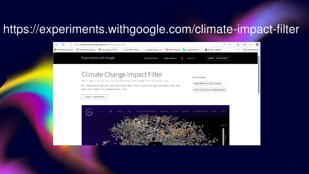 https experiments withgoogle com climate impact