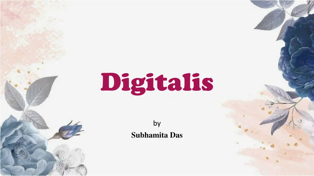 digitalis