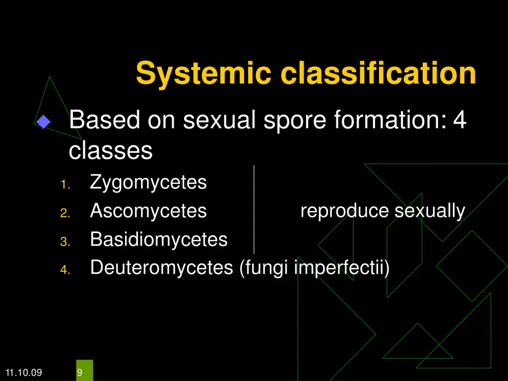 systemic classification