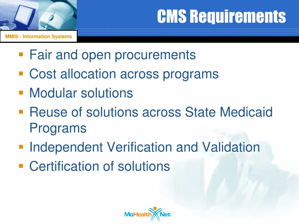 cms requirements