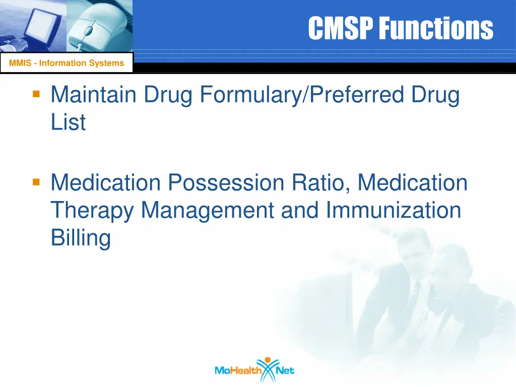 cmsp functions 1