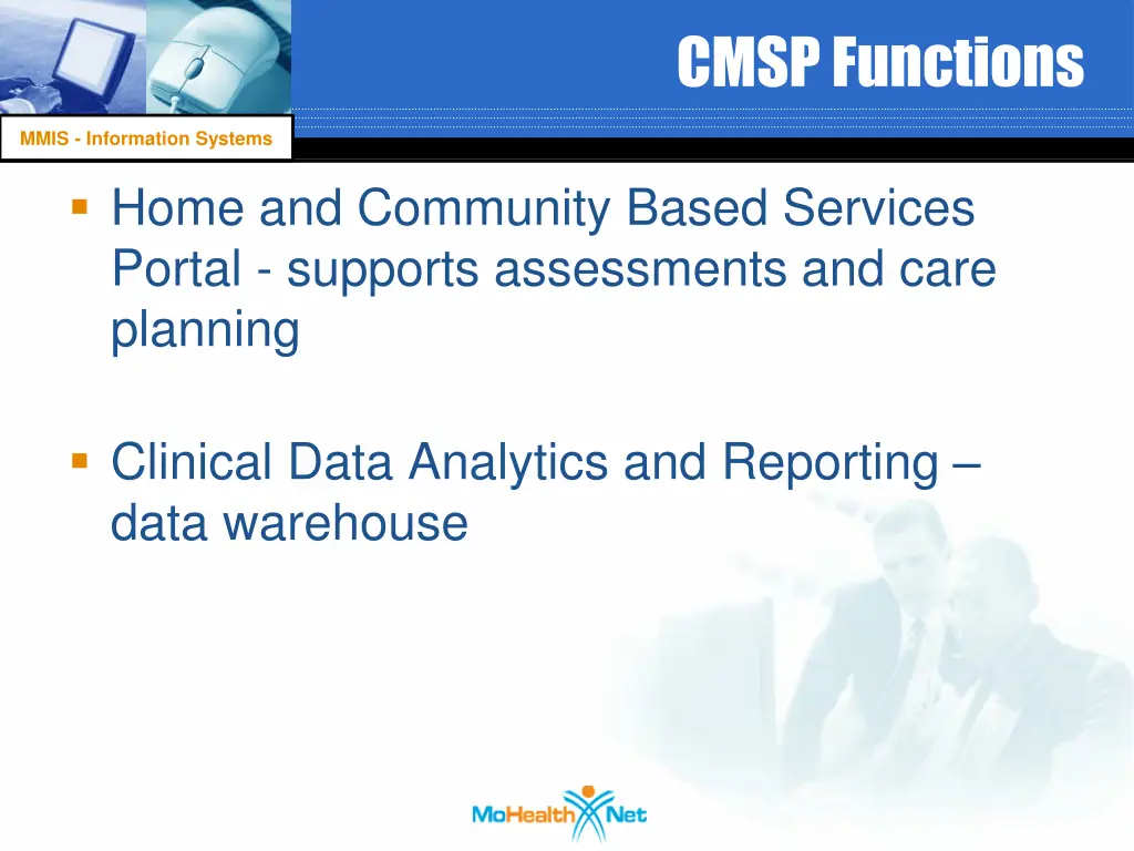 cmsp functions 3