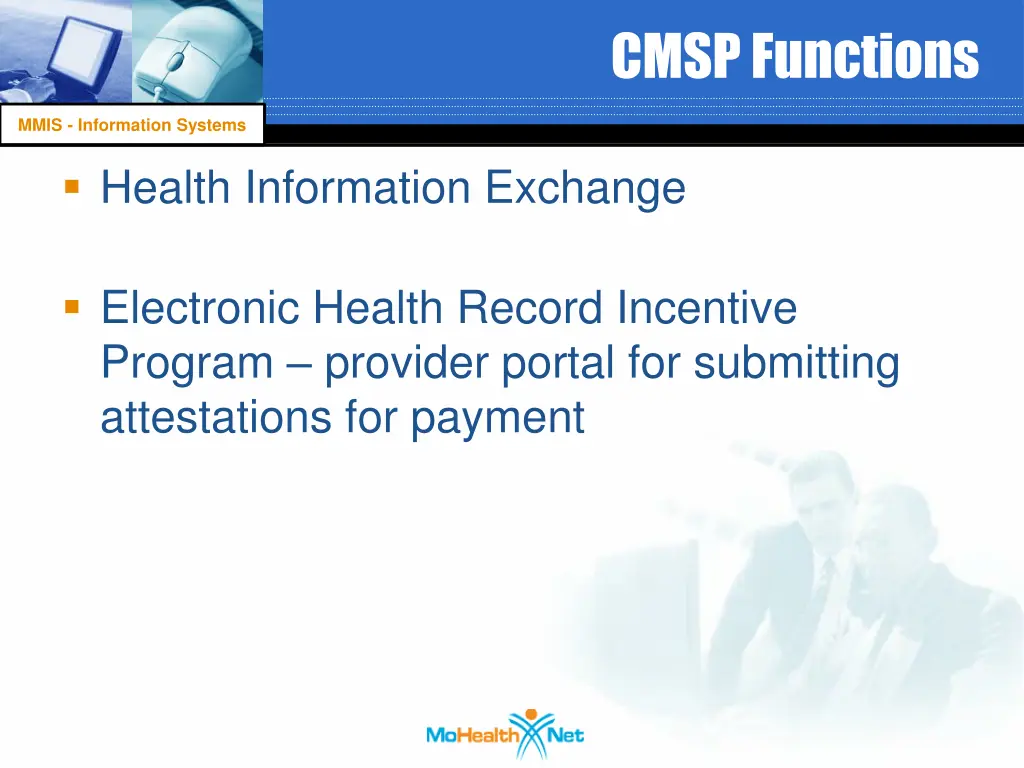 cmsp functions 4