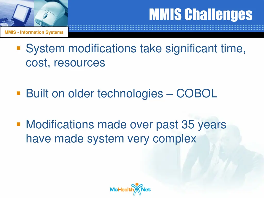 mmis challenges 1
