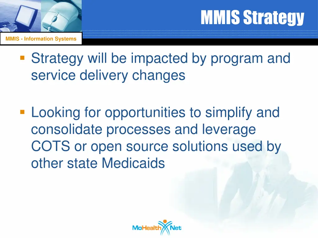 mmis strategy 1